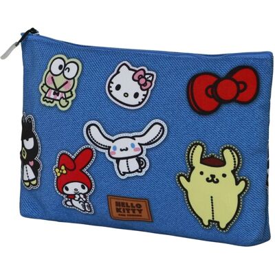 Kit de Viagem em Denim HELLO KITTY & Friends - Estojo de Lápis Kit de Viagem em Denim HELLO KITTY & Friends - Estojo de Lápis