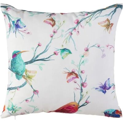 BIGBUY HOME Coussin Blanc Oiseaux 45x45cm BIGBUY HOME Coussin Blanc Oiseaux 45x45cm