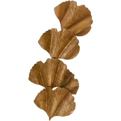 Bigbuy Home Wall Decoration - 29x6x67cm Golden Metal Bigbuy Home Wall Decoration - 29x6x67cm Golden Metal