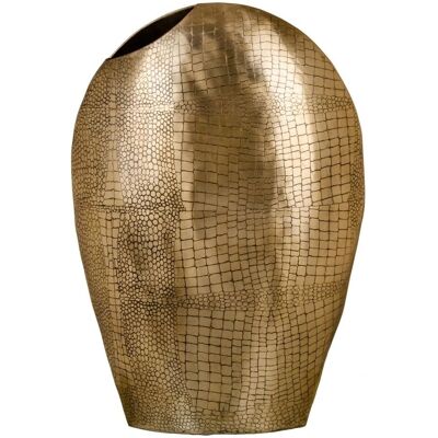 Bigbuy Home Vase en Métal Doré - Vase 37 x 15 x 55 cm Bigbuy Home Vase en Métal Doré - Vase 37 x 15 x 55 cm