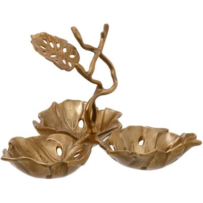 Centre de Table BIGBUY HOME Gildé Aluminium - Centre de Table Centre de Table BIGBUY HOME Gildé Aluminium - Centre de Table