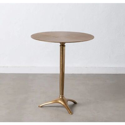Bigbuy Home Aluminium Doré Table d'appoint - Table d'appoint Bigbuy Home Aluminium Doré Table d'appoint - Table d'appoint