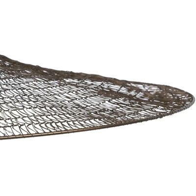 Lámpara de Techo Bigbuy Home 90x90x13cm Dorado Metal - Lámpara de Techo Lámpara de Techo Bigbuy Home 90x90x13cm Dorado Metal - Lámpara de Techo