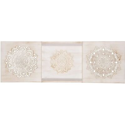 Bigbuy Home Toile Mandala 150 x 3,5 x 50 cm - Toile Bigbuy Home Toile Mandala 150 x 3,5 x 50 cm - Toile