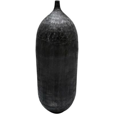Bigbuy Home Vase Noir Aluminium - Vase Bigbuy Home Vase Noir Aluminium - Vase