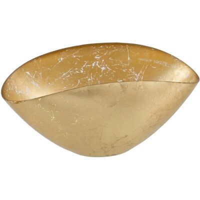 Natec Modèle Coupe en Verre Doré - Récipient pour Salades et Gourmandises Natec Modèle Coupe en Verre Doré - Récipient pour Salades et Gourmandises