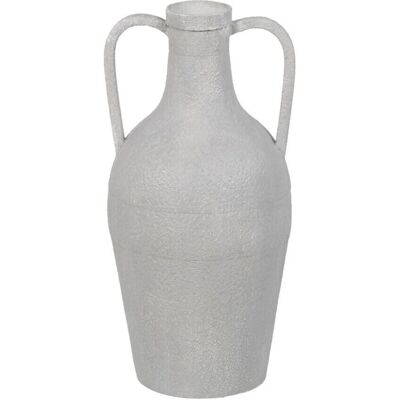 Vase en Fer Blanc BigBuy Home - 18,5x18,5x38,5 cm Vase en Fer Blanc BigBuy Home - 18,5x18,5x38,5 cm