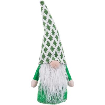 BigBuy Father Christmas 33 cm - Christmas bauble White Green Sand Fabric BigBuy Father Christmas 33 cm - Christmas bauble White Green Sand Fabric