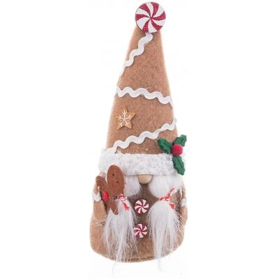 BigBuy Christmas Beige Multicolour Sand Fabric Girl - Christmas bauble BigBuy Christmas Beige Multicolour Sand Fabric Girl - Christmas bauble