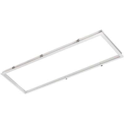 Cornice in alluminio GREENICE per pannello LED - 120x30cm Cornice in alluminio GREENICE per pannello LED - 120x30cm