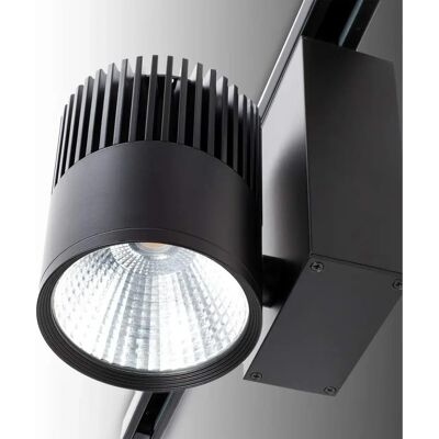 Greenice - Faretto a Binario LED 30W 2700Lm CRI90 4200K - Trifásico Greenice - Faretto a Binario LED 30W 2700Lm CRI90 4200K - Trifásico