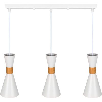 Lámpara Pendente Greenice SKD-P138-3-B - Decoración Moderna Lámpara Pendente Greenice SKD-P138-3-B - Decoración Moderna