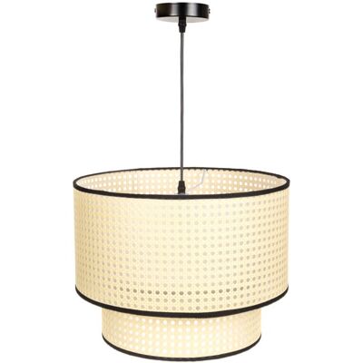 GREENICE - Lámpara Colgante 'Kenzie' - Diseño de Madera Elegante - Lámpara de Techo GREENICE - Lámpara Colgante 'Kenzie' - Diseño de Madera Elegante - Lámpara de Techo