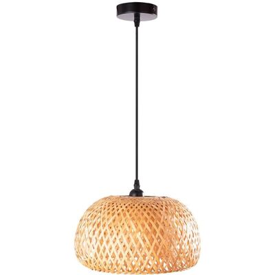 GREENICE - Pendelleuchte Antony - Nachhaltiges Rattan - 300x300mm - Hängelampe GREENICE - Pendelleuchte Antony - Nachhaltiges Rattan - 300x300mm - Hängelampe