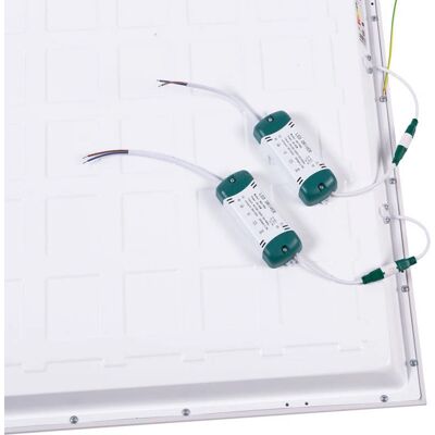 GREENICE Panel LED 120x60cm - IP25 - 6000K - 100W - 9000Lm - Aluminio GREENICE Panel LED 120x60cm - IP25 - 6000K - 100W - 9000Lm - Aluminio
