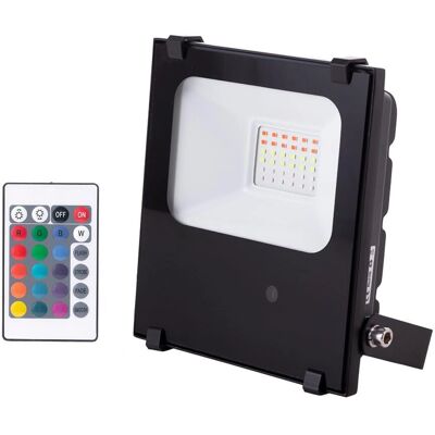 GREENICE Foco LED 20W RGB - Exterior, Regulable, Mando GREENICE Foco LED 20W RGB - Exterior, Regulable, Mando