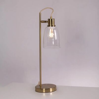 GREENICE - Metall Glas Tischlampe Najafabad - Tischlampe GREENICE - Metall Glas Tischlampe Najafabad - Tischlampe