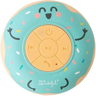 Haut-parleur Bluetooth Étanche Mr Wonderful - Donut - Son Stéréo Portable Haut-parleur Bluetooth Étanche Mr Wonderful - Donut - Son Stéréo Portable