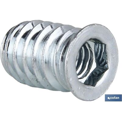 Cofan Gepoedercoat ijzeren moer - 6x13 - Verpakking 200 Cofan Gepoedercoat ijzeren moer - 6x13 - Verpakking 200