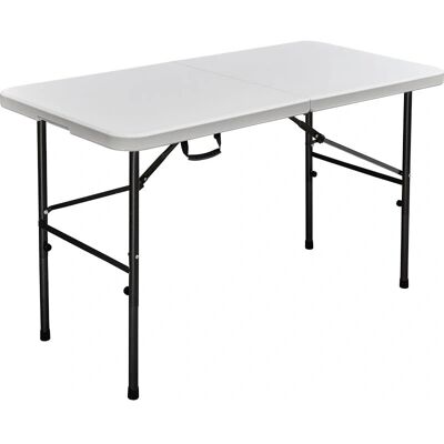 Mesa Retangular Dobrável Branca COFAN - 122x60x74 cm Mesa Retangular Dobrável Branca COFAN - 122x60x74 cm
