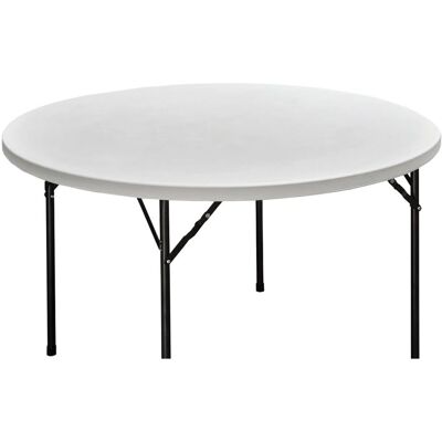 Mm_unverified_brand Mesa Redonda Plegable Blanca 120x74cm - Mesa Mm_unverified_brand Mesa Redonda Plegable Blanca 120x74cm - Mesa