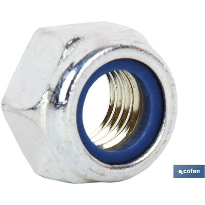 C-8 M-8 Z Dado Esagonale - Auto-bloccante, Zinco C-8 M-8 Z Dado Esagonale - Auto-bloccante, Zinco