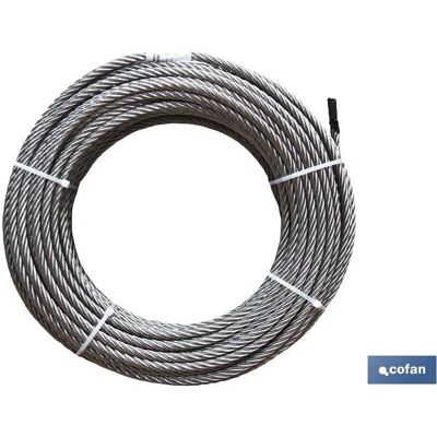 Cofan Rollo de Cable Galvanizado 3mm - D-1770 Cofan Rollo de Cable Galvanizado 3mm - D-1770
