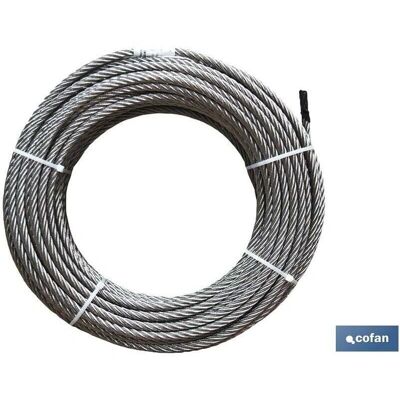 Cofan Cable de Acero Galvanizado 6mm - Tipo de Producto Cofan Cable de Acero Galvanizado 6mm - Tipo de Producto