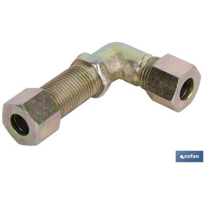 Raccord de tuyau COFAN 22 x 15 - Courbé - Publicité Raccord de tuyau COFAN 22 x 15 - Courbé - Publicité