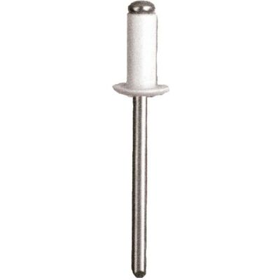 OTROS Rivets Aluminium Blanc 4x10 mm Pack 1000 pcs - Publicité OTROS Rivets Aluminium Blanc 4x10 mm Pack 1000 pcs - Publicité