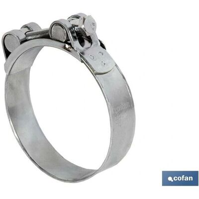 Fascetta in acciaio ad alta pressione COFAN 86-91 Confezione da 25 Fascetta in acciaio ad alta pressione COFAN 86-91 Confezione da 25