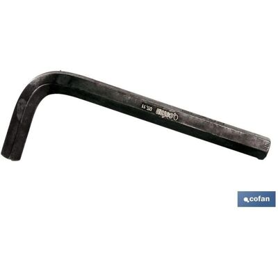 COFAN M-13 Llave hexagonal - Estándar, 12-24mm, Acero cromo vanadio COFAN M-13 Llave hexagonal - Estándar, 12-24mm, Acero cromo vanadio