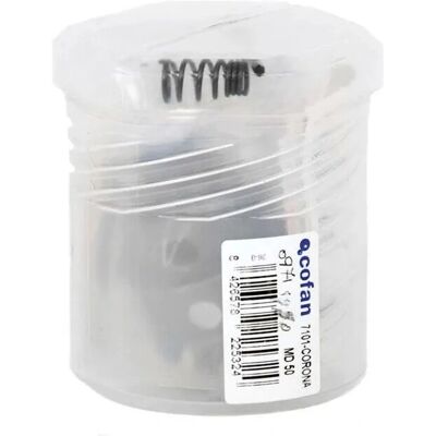 Cofan 53mm Broca de metal duro - Placas, límite de profundidad y canal de virutas Cofan 53mm Broca de metal duro - Placas, límite de profundidad y canal de virutas