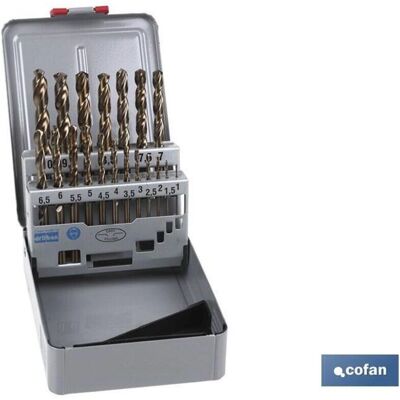 COFAN Coffret de forets HSS - 1-10mm - Publicité COFAN Coffret de forets HSS - 1-10mm - Publicité