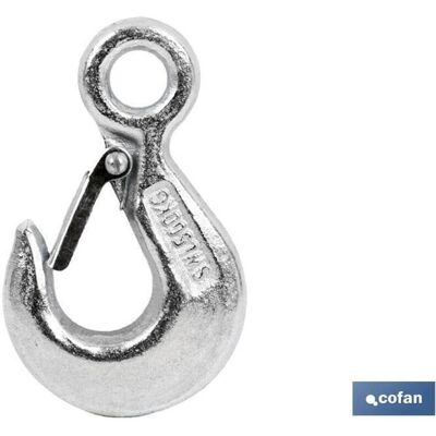 COFAN Modelo 689 Gancho de carga - Gancio para seguridad y capacidad COFAN Modelo 689 Gancho de carga - Gancio para seguridad y capacidad
