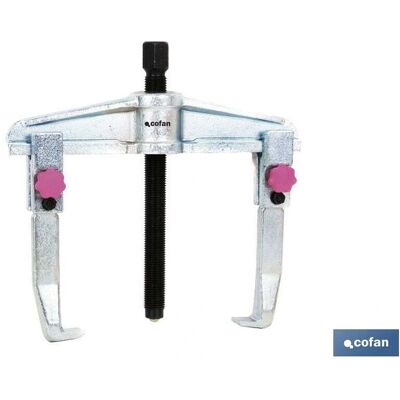Cofan - extractor universal de rodamientos 80-250 - Con 2 garras, ajustable, acero, reversible Cofan - extractor universal de rodamientos 80-250 - Con 2 garras, ajustable, acero, reversible