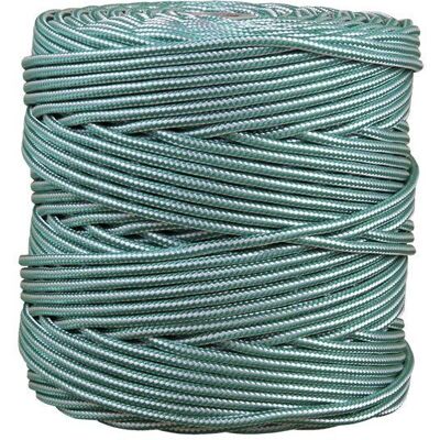 COFAN Poly Seil 5mm 200m - Grün/Weiß - Schnur COFAN Poly Seil 5mm 200m - Grün/Weiß - Schnur