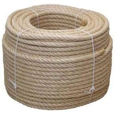 Cofan - corda sisal 8 mm 100 metri - Corda Cofan - corda sisal 8 mm 100 metri - Corda