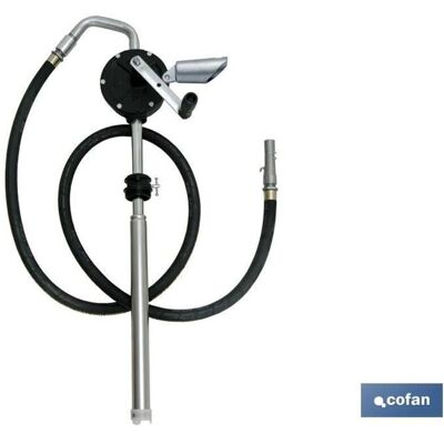 COFAN - Bomba Rotativa para Oil y Fuel - Bidones 50-205 L - 38 LPM @120 RPM COFAN - Bomba Rotativa para Oil y Fuel - Bidones 50-205 L - 38 LPM @120 RPM