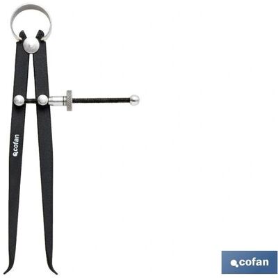 Compasso interno Cofan 250mm - Strumento di misurazione Compasso interno Cofan 250mm - Strumento di misurazione