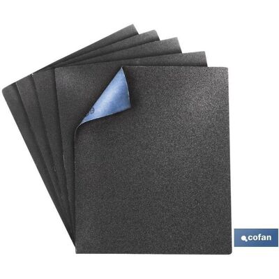 COFAN - G60 230x280 - 60 Grain - Métal - Papier abrasive - Publicité COFAN - G60 230x280 - 60 Grain - Métal - Papier abrasive - Publicité
