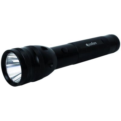 COFAN Lampe de poche en aluminium à LED haute puissance - 160lm, 3 fonctions, 100m COFAN Lampe de poche en aluminium à LED haute puissance - 160lm, 3 fonctions, 100m