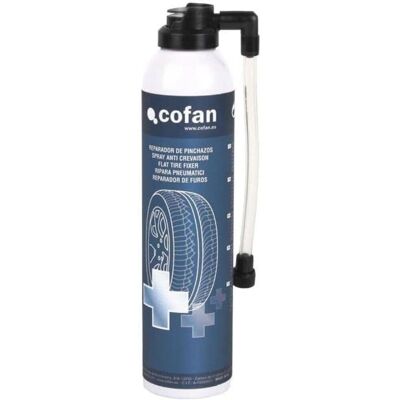 Cofan Spray Sigillante Pneumatici 300 Ml - Riparazione Pneumatici Aerosol Cofan Spray Sigillante Pneumatici 300 Ml - Riparazione Pneumatici Aerosol