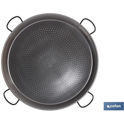 Cofan Paellera de Acero Pulido Ø900 mm con 4 Asas - Utensilio Tradicional Cofan Paellera de Acero Pulido Ø900 mm con 4 Asas - Utensilio Tradicional