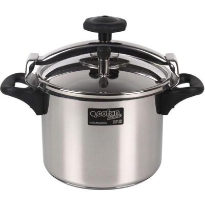Olla a presión Polenta Cofan - 10L Acero Inoxidable Inducción Olla a presión Polenta Cofan - 10L Acero Inoxidable Inducción