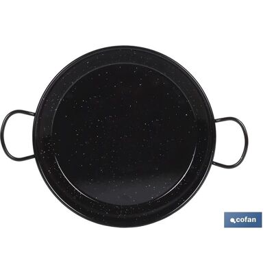 Cofan Padella in Acciaio Smaltato - Ø30cm Compatibile Induzione Cofan Padella in Acciaio Smaltato - Ø30cm Compatibile Induzione