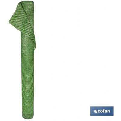 Cofan Modelo 90 grs - 2 x 50 mts Malla Sombrero Verde Claro - Malla de sombra para jardines y terrazas Cofan Modelo 90 grs - 2 x 50 mts Malla Sombrero Verde Claro - Malla de sombra para jardines y terrazas
