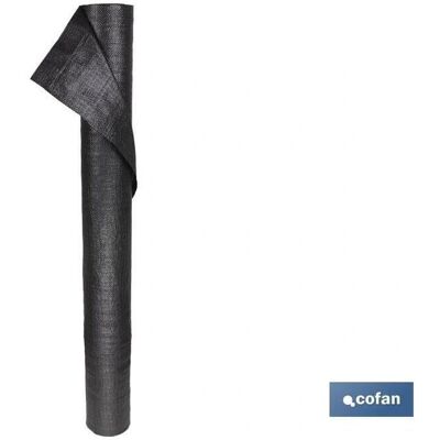 Cofan Tela Antihierbas Negra - 100g, 2x50m Tela de Jardín Cofan Tela Antihierbas Negra - 100g, 2x50m Tela de Jardín
