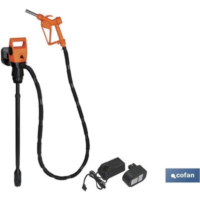 Neoferr Kit de Bomba Eléctrica Recargable - Bidón 50/200L Neoferr Kit de Bomba Eléctrica Recargable - Bidón 50/200L