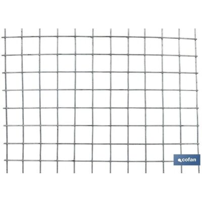 Cofan Malla electrosoldada galvanizada - 13x13mm - Malla metálica Cofan Malla electrosoldada galvanizada - 13x13mm - Malla metálica